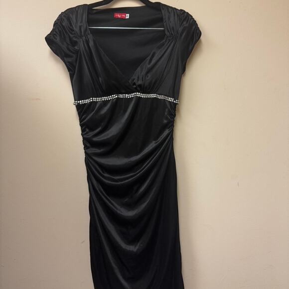 Ruby rox y2k black midi dress - Picture 1 of 5